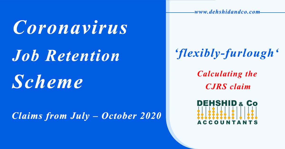 Coronavirus Job Retention Scheme – Claims from July – October 2020